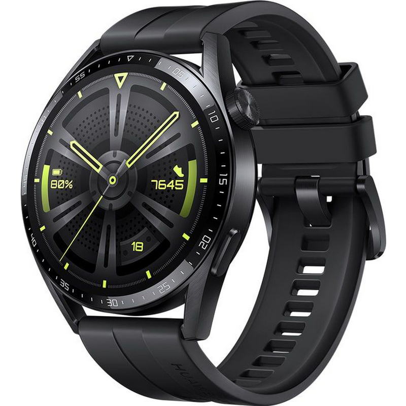 Смарт-годинник HUAWEI Watch GT 3 46mm Black (55026956)