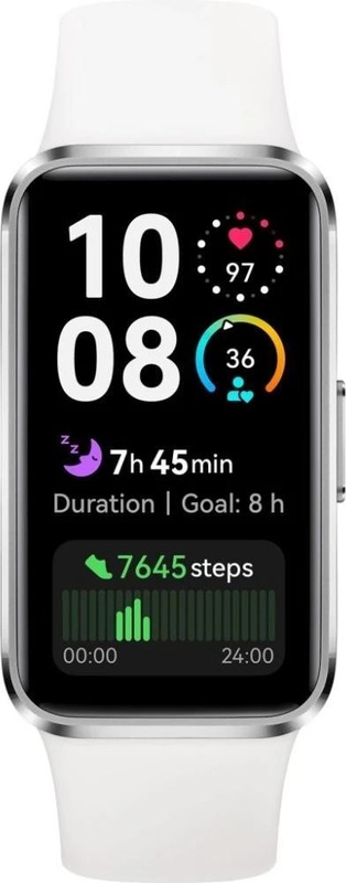 Фитнес-браслет Huawei Band 10 White Metal Body (55020ELM, 55020EKX) - фото 1