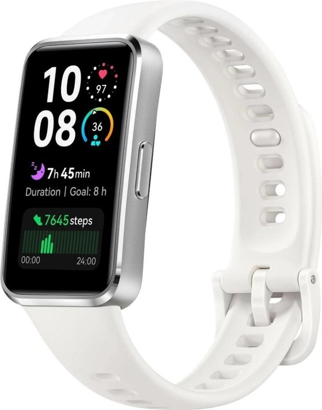 Фитнес-браслет Huawei Band 10 White Metal Body (55020ELM, 55020EKX)