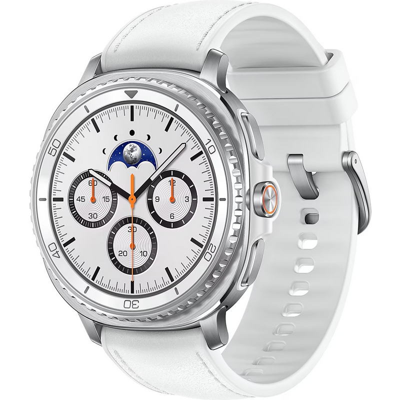 Смарт-часы Samsung Galaxy Watch8 Classic LTE 46 mm White (SM-L505FZWA)