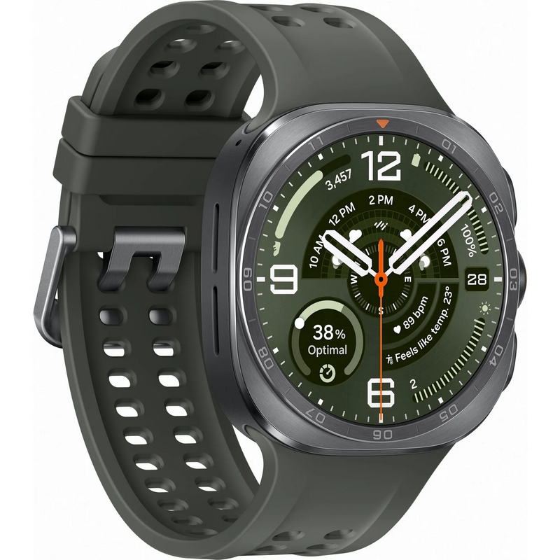 Смарт-годинник Samsung Galaxy Watch Ultra2 Titanium Silver 47mm LTE Marine Band Black (SM-L715FZSASEK)