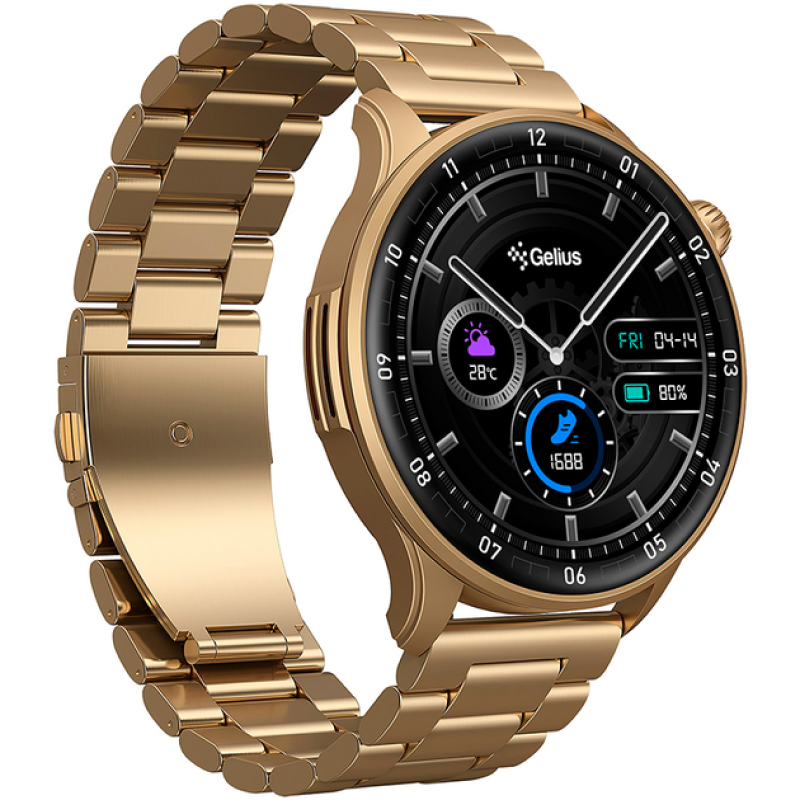 Смарт-часы Gelius Pro GP-SW010 (Amazwatch GT3) Bronze Gold (2099900942570) (UA)