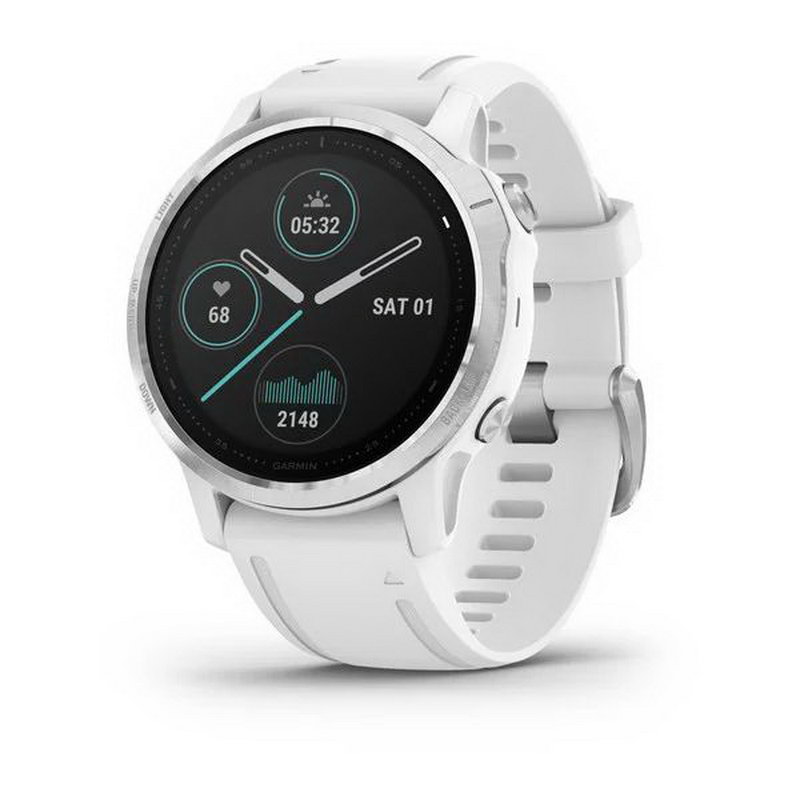 Смарт-годинник Garmin Fenix 6S Silver/White (010-02159-00) (Official Refurbished)