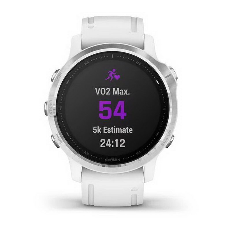 Смарт-годинник Garmin Fenix 6S Silver/White (010-02159-00) (Official Refurbished) - фото 1 Смарт-годинник Garmin Fenix 6S Silver/White (010-02159-00) (Official Refurbished) - фото 1