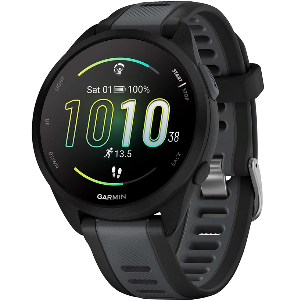 Смарт-часы Garmin Forerunner 165 Music Black/Slate Gray (010-02863-30) 