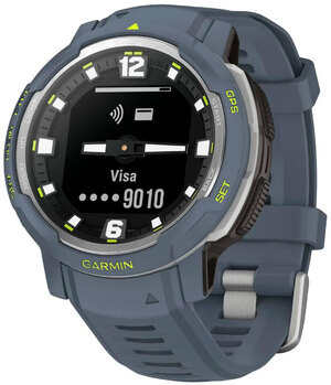 Смарт-годинник Garmin Instinct Crossover - Standard Edition Blue Granite (010-02730-14/04)