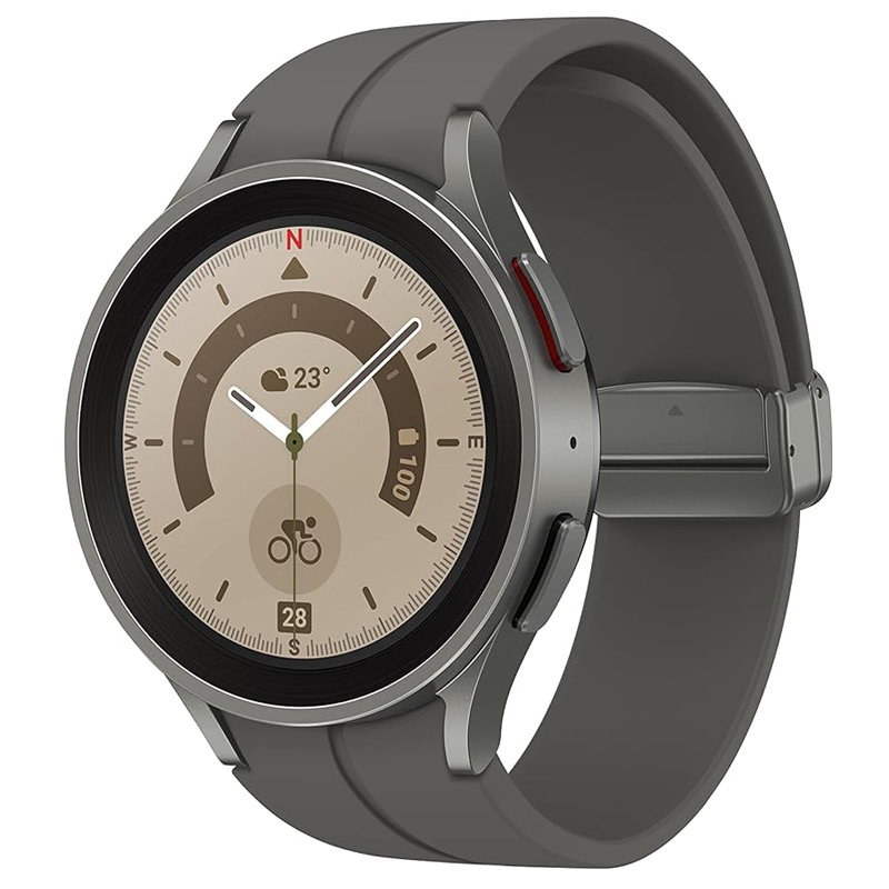 Смарт-годинник Samsung Galaxy Watch 5 Pro 45mm LTE Gray Titanium (SM-R925FZTA)