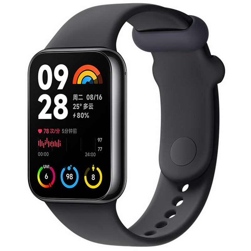 Смарт-годинник Xiaomi Smart Band 8 Pro Black (BHR8017GL)