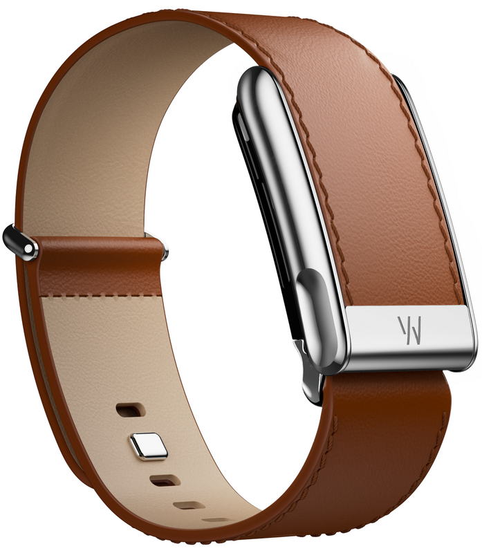 Фитнес-браслет WHOOP 5.0 MG Life LeatherLuxe Straight Band Chestnut/Cream with Titanium - Size S - 12-Month Membership
