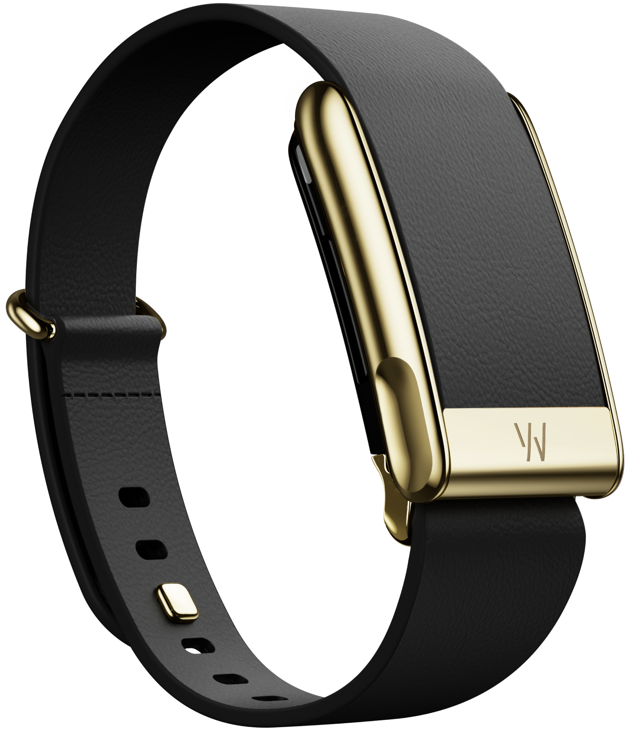 Фітнес-браслет WHOOP 5.0 MG Life LeatherLuxe Straight Band Black/Cream with Titanium - Size L - 12-Month Membership