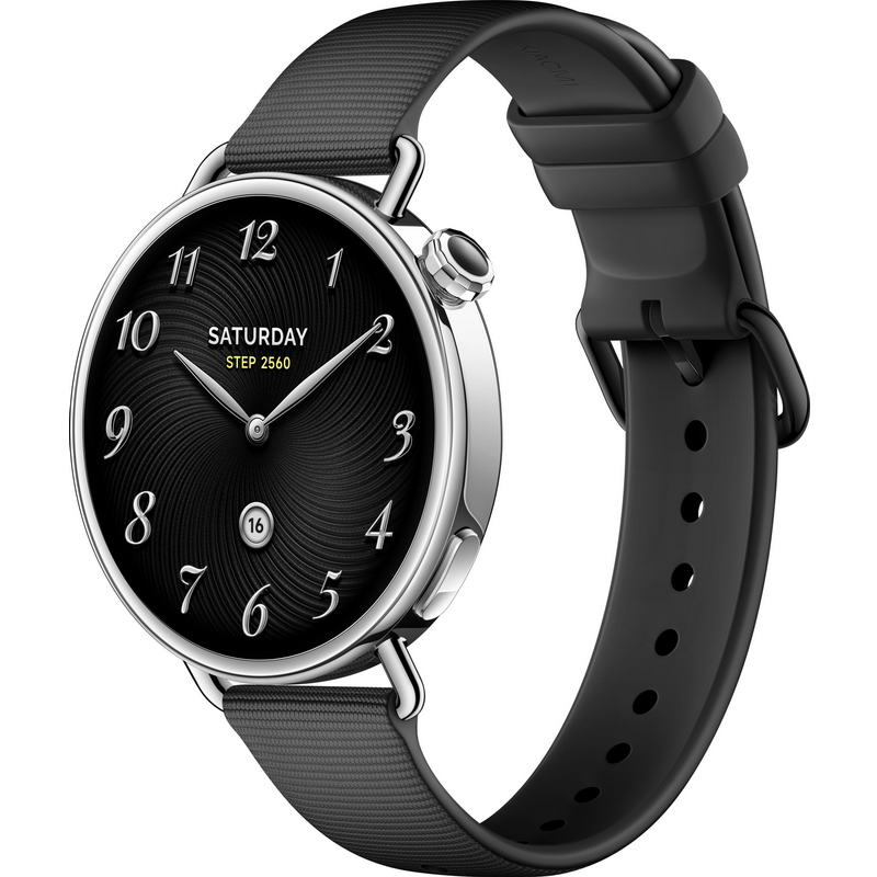 Смарт-годинник Xiaomi Watch S4 41mm Fluororubber Strap Black (BHR07VRGL)