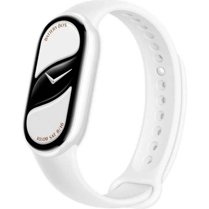 Фiтнес-браслет Xiaomi Smart Band 10 Ceramic Edition Pearl White (BHR07Y5GL) (UA)