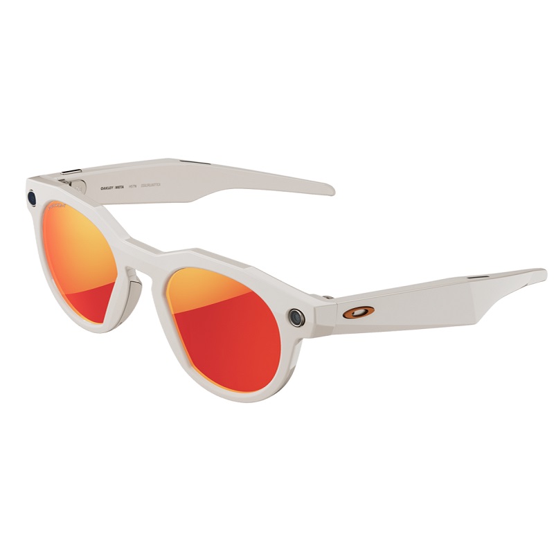 Смарт-окуляри Oakley Meta HSTN Warm Grey Lens color Ruby