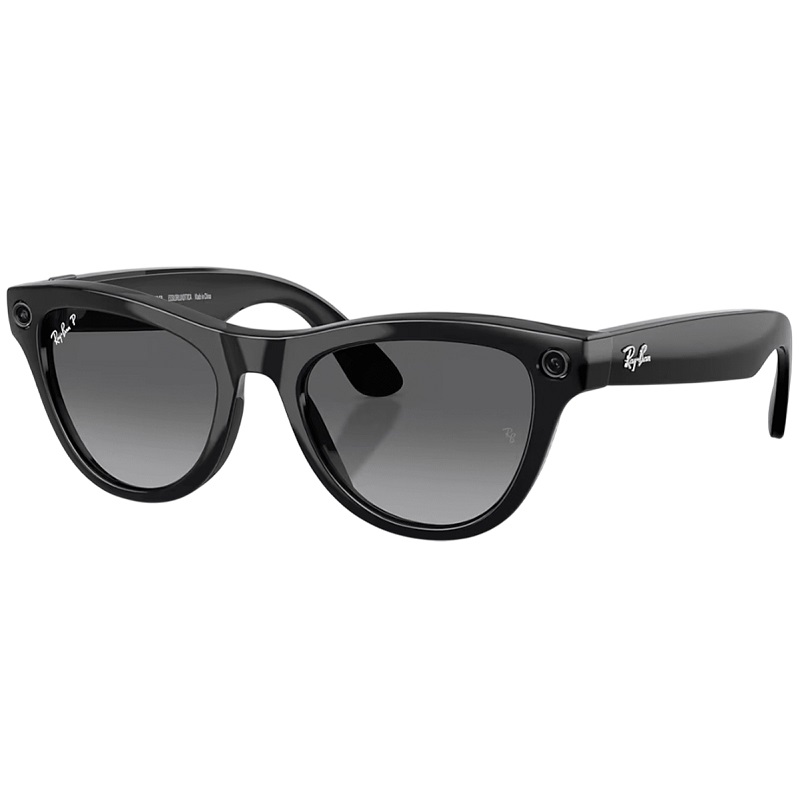 Смарт-окуляри Ray-Ban Meta Skyler Gen 2 Shiny Black/Polar Gradient Graphite (RW4014 601/T352)
