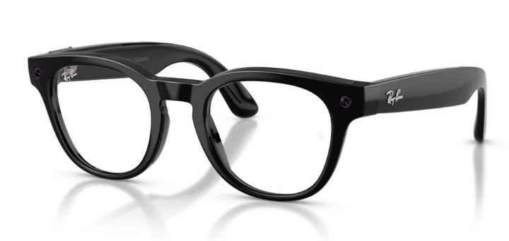 Смарт-очки Ray-Ban Meta Scriber Optics Gen 2 Shiny Black Frame / Demo Lens (RW7002 2000 49-22)
