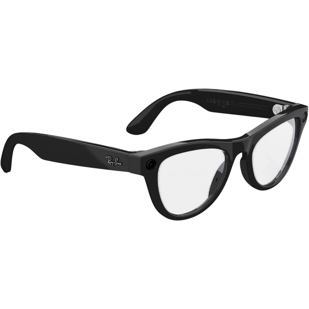 Смарт-очки Ray-Ban Meta Skyler Gen 2 Standard Shiny Black Frame / Clear Lenses (RW4014 601/SB 52-20) - фото 2