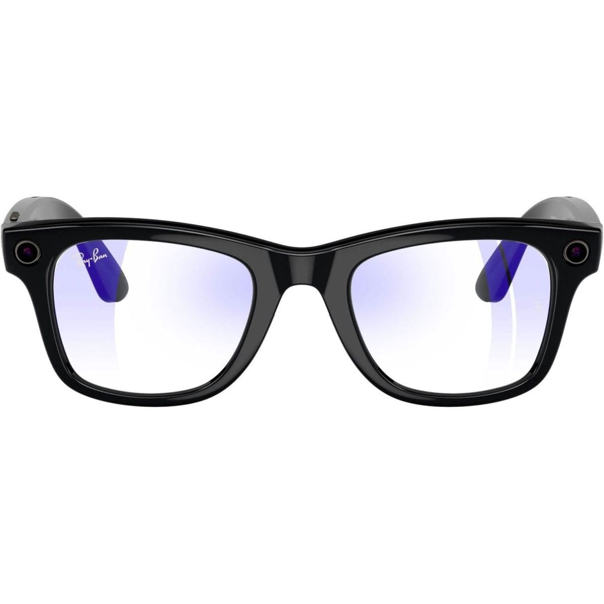 Смарт-очки Ray-Ban Meta Wayfarer Shiny Black Frame Clear Lenses (RW4008 601/SB 53-22) - фото 1