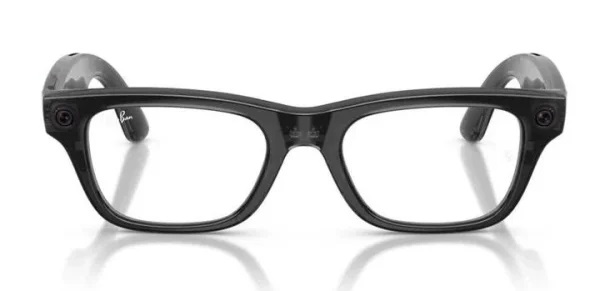 Смарт-окуляри Ray-Ban Meta Blayzer Optics Gen 2 - Transparent Black Frame with Demo Lens (RW7001 8526 54-19) - фото 1