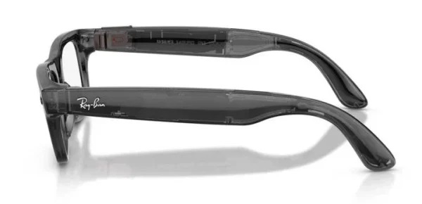 Смарт-окуляри Ray-Ban Meta Blayzer Optics Gen 2 - Transparent Black Frame with Demo Lens (RW7001 8526 54-19) - фото 2