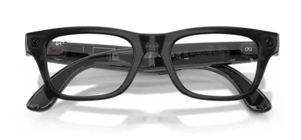 Смарт-окуляри Ray-Ban Meta Blayzer Optics Gen 2 - Transparent Black Frame with Demo Lens (RW7001 8526 54-19) - фото 3