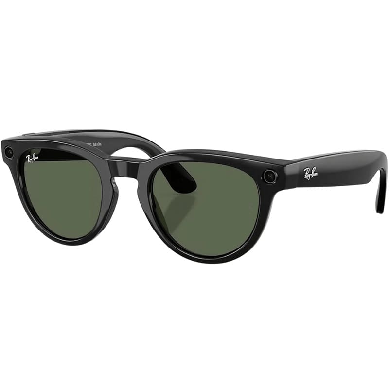 Смарт-очки Ray-Ban Meta Headliner Gen 2 Standard Shiny Black Frame / G-15 Green Lenses (RW4013 601/71 50-23)