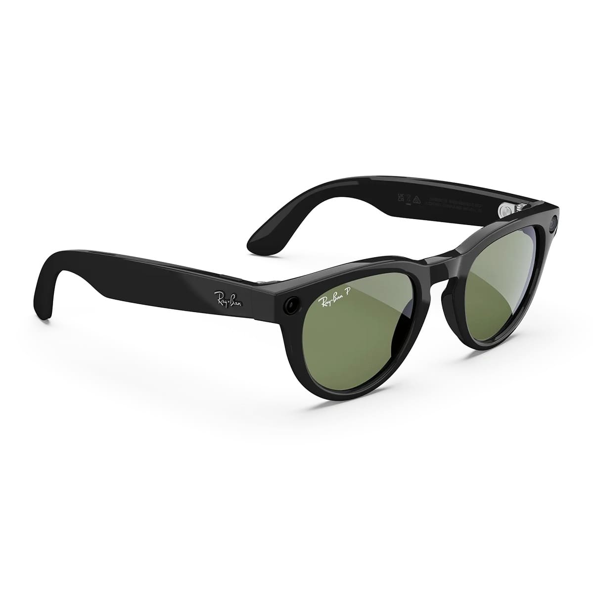 Смарт-очки Ray-Ban Meta Headliner Gen 2 Standard Shiny Black Frame / G-15 Green Lenses (RW4013 601/71 50-23) - фото 2 Смарт-очки Ray-Ban Meta Headliner Gen 2 Standard Shiny Black Frame / G-15 Green Lenses (RW4013 601/71 50-23) - фото 2