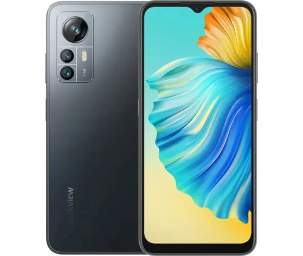 Смартфон Blackview A85 8/128Gb Space Black (EU) 6931548311027