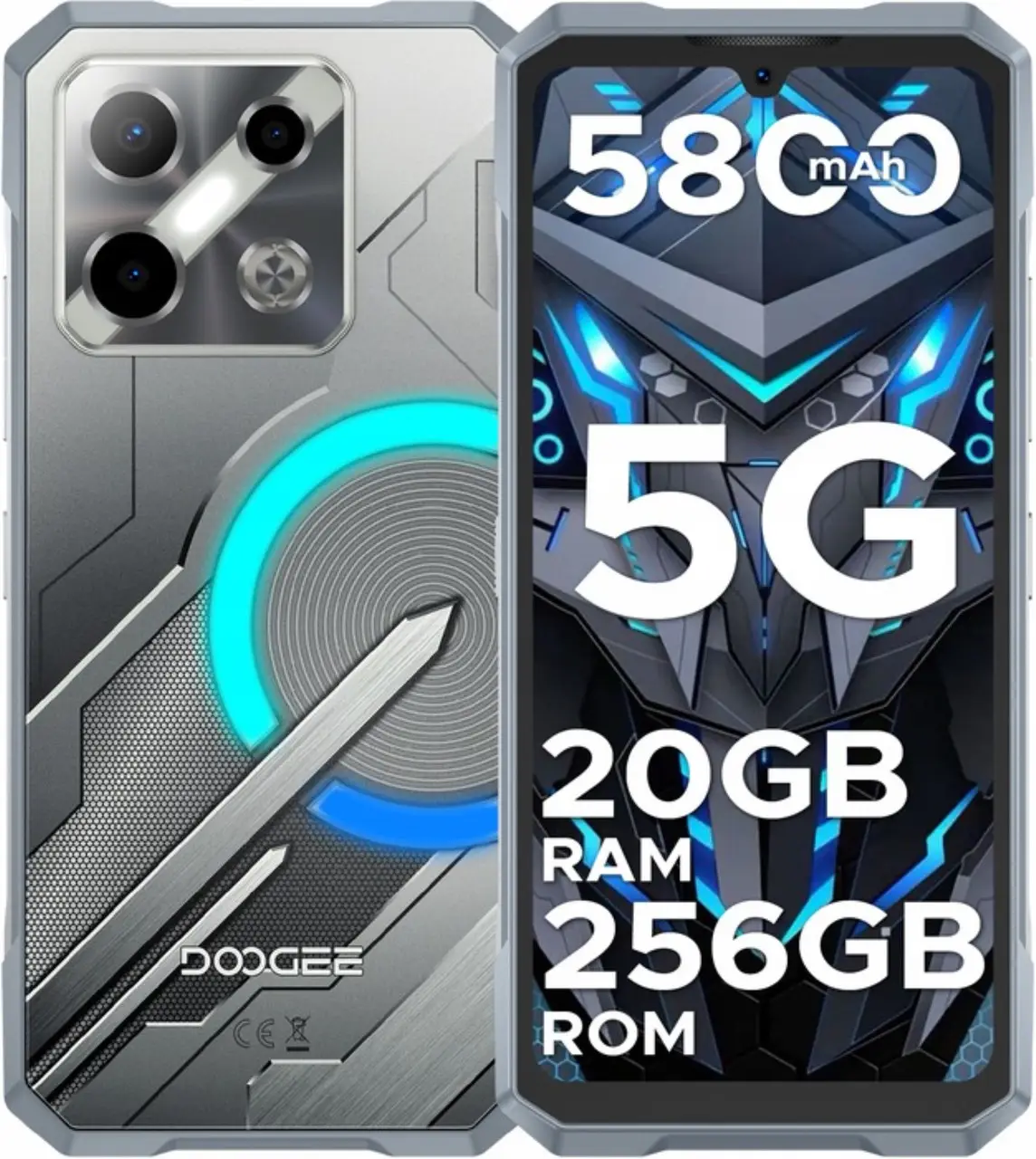 Смартфон Doogee Blade GT Play 8/256GB Silver (EU)