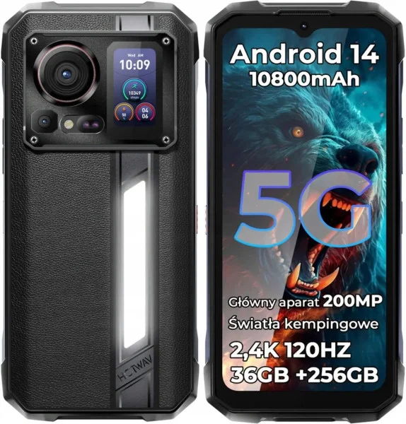 Смартфон Hotwav Hyper 7 Pro 5G 16/256GB Global NFC (Black)