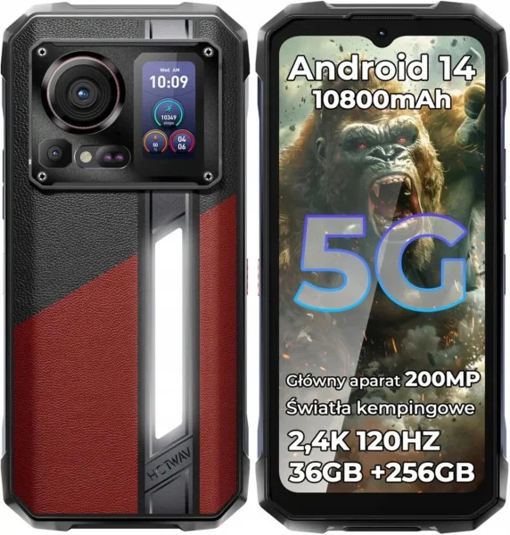 Смартфон HOTWAV Hyper 7 Pro 5G 16/256GB Red
