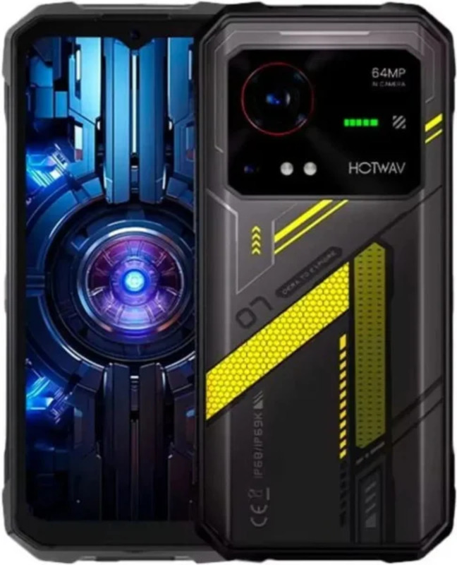 Смартфон Hotwav Hyper 7 8/256GB Punk Yellow (EU) 6971593179081