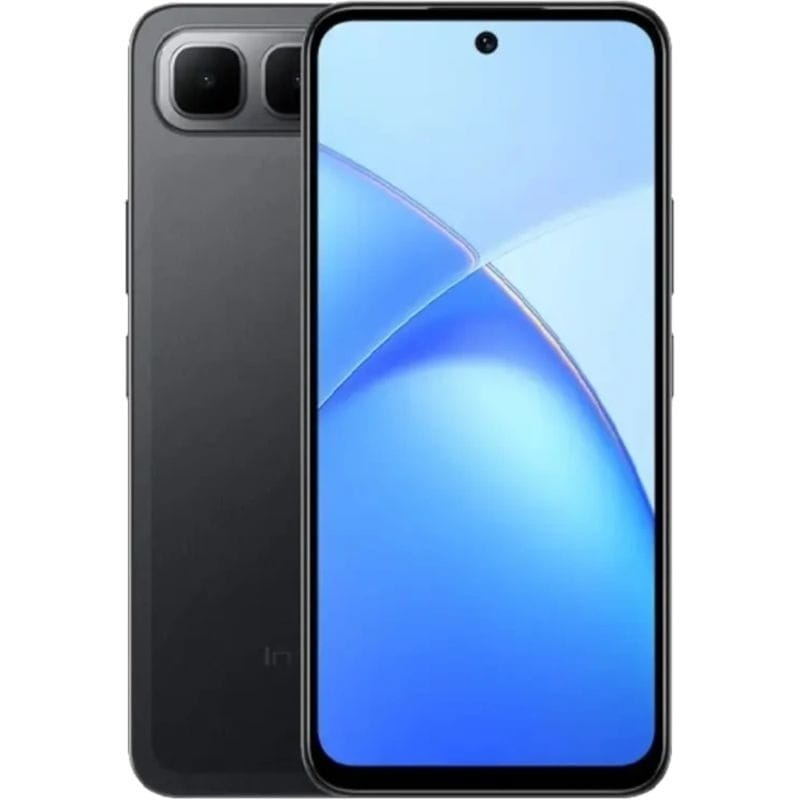 Смартфон Infinix Smart 10 Plus 4/128GB Sleek Black (4894947091179) (UA)