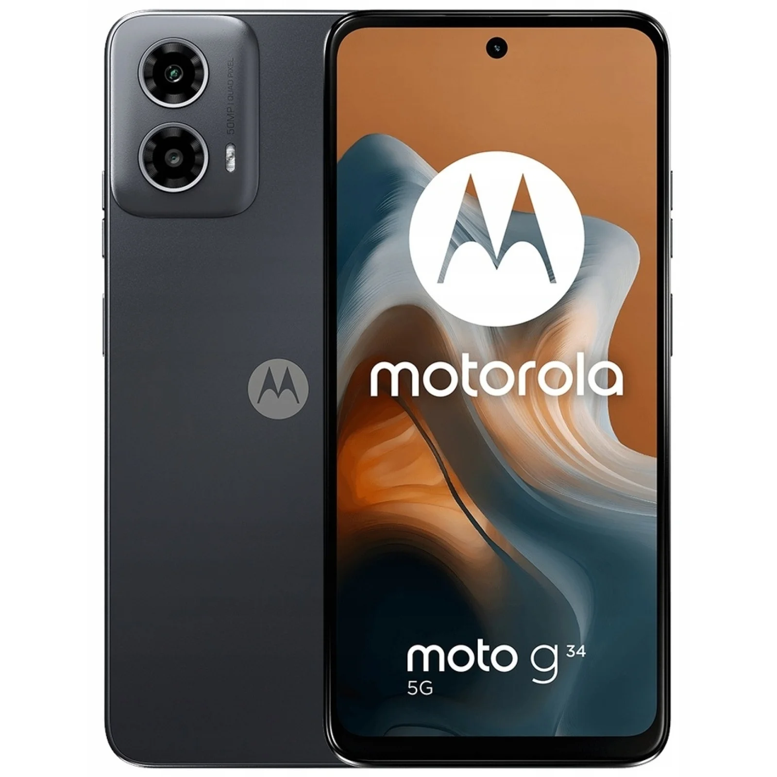Смартфон Motorola Moto G34 8/128GB Charcoal Black CN Смартфон Motorola Moto G34 8/128GB Charcoal Black CN