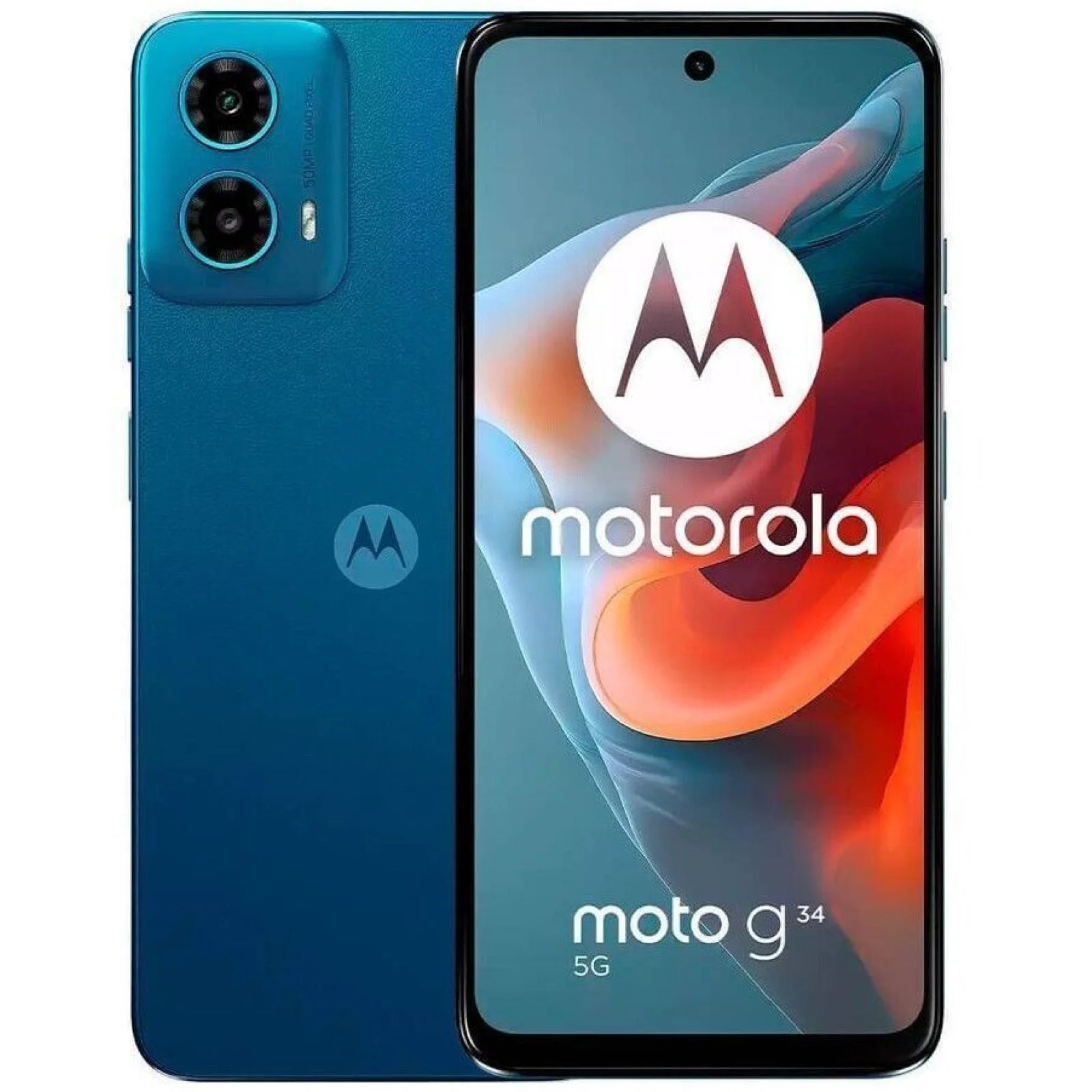 Смартфон Motorola Moto G34 8/128GB Ice Blue CN Смартфон Motorola Moto G34 8/128GB Ice Blue CN