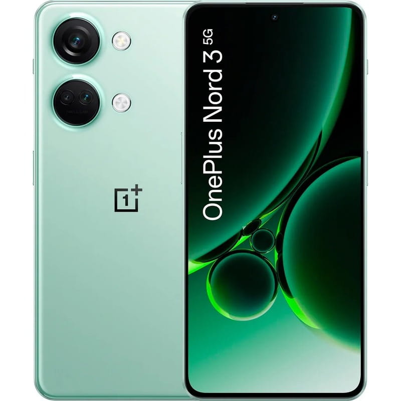 Смартфон OnePlus Nord 3 12/256GB Misty Green (with adapter) (Global Version) INDIA (no eSIM)
