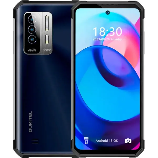 Смартфон Oukitel WP27 12/256GB Black-Blue (Global Version)
