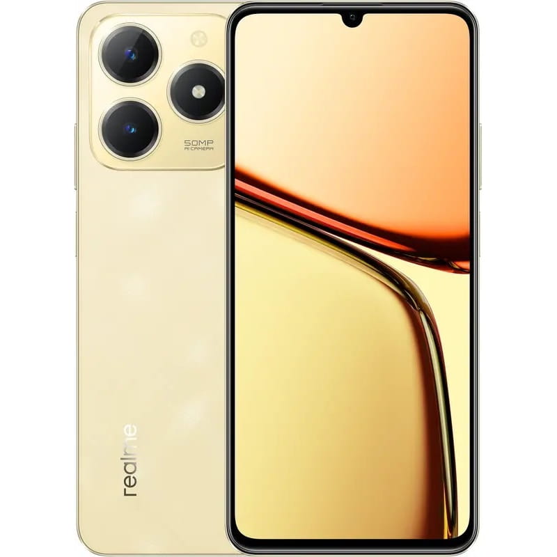 Смартфон Realme C61 8/128GB Sparkle Gold (Global Version)