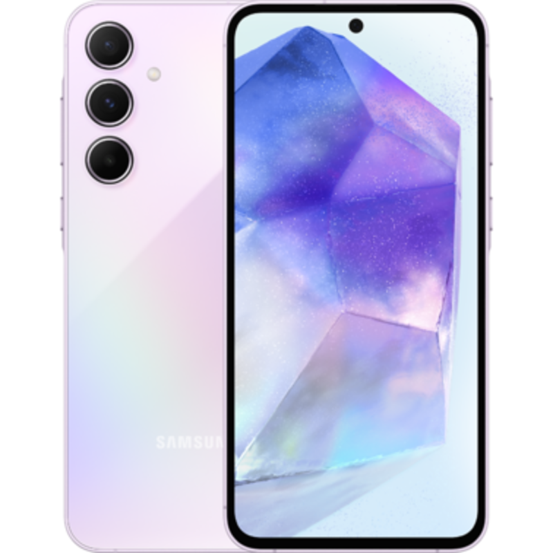 Смартфон Samsung Galaxy A55 5G 8/256GB Awesome Lilac (SM-A556BLVC) (EU Exynos)