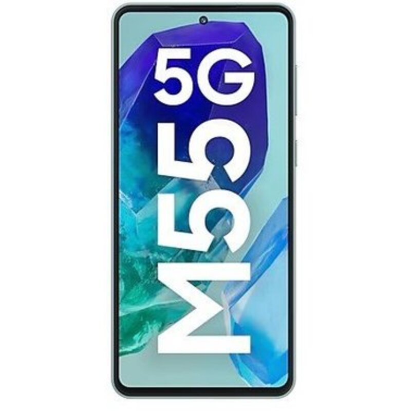 Смартфон Samsung Galaxy M55 5G 8/256GB Light Green (SM-M556BLGW) - фото 1 Смартфон Samsung Galaxy M55 5G 8/256GB Light Green (SM-M556BLGW) - фото 1