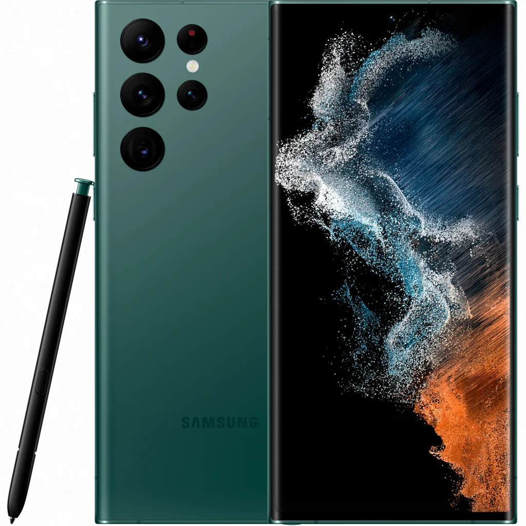 Смартфон Samsung Galaxy S22 Ultra 12/256GB Green (SM-S908BZGG)