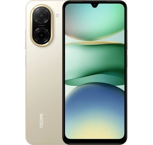 Смартфон Xiaomi Redmi A5 4/128GB Sandy Gold (with adapter) (Global Version) - фото 1 Смартфон Xiaomi Redmi A5 4/128GB Sandy Gold (with adapter) (Global Version) - фото 1