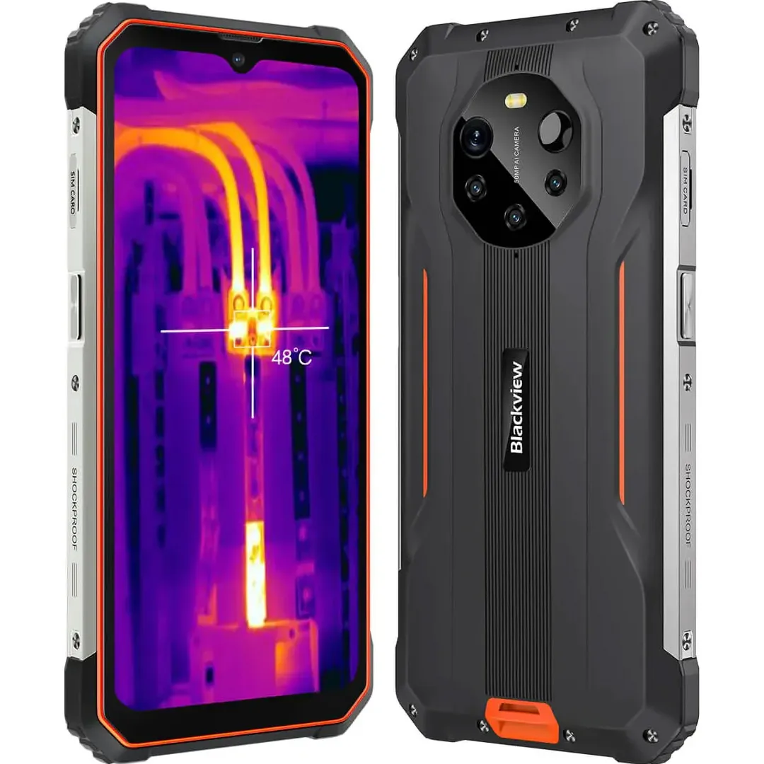 Смартфон Blackview BL8800 Pro 8/128GB Orange NFC (6931548308010) EU - фото 4
