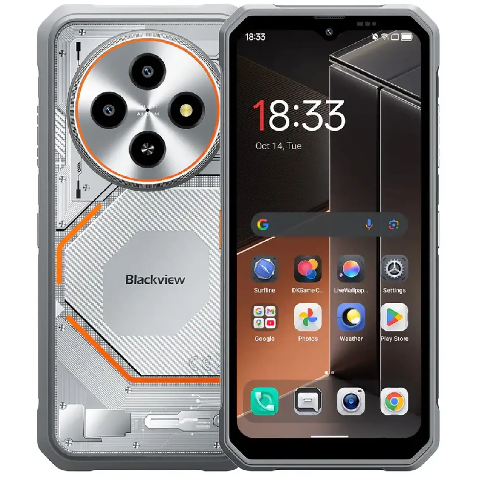 Смартфон Blackview Fort 2 8/128GB NFC Infinity White (6931548324867) (Global Version)