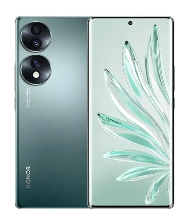 Смартфон Honor 70 8/128GB Emerald Green (Global Version)