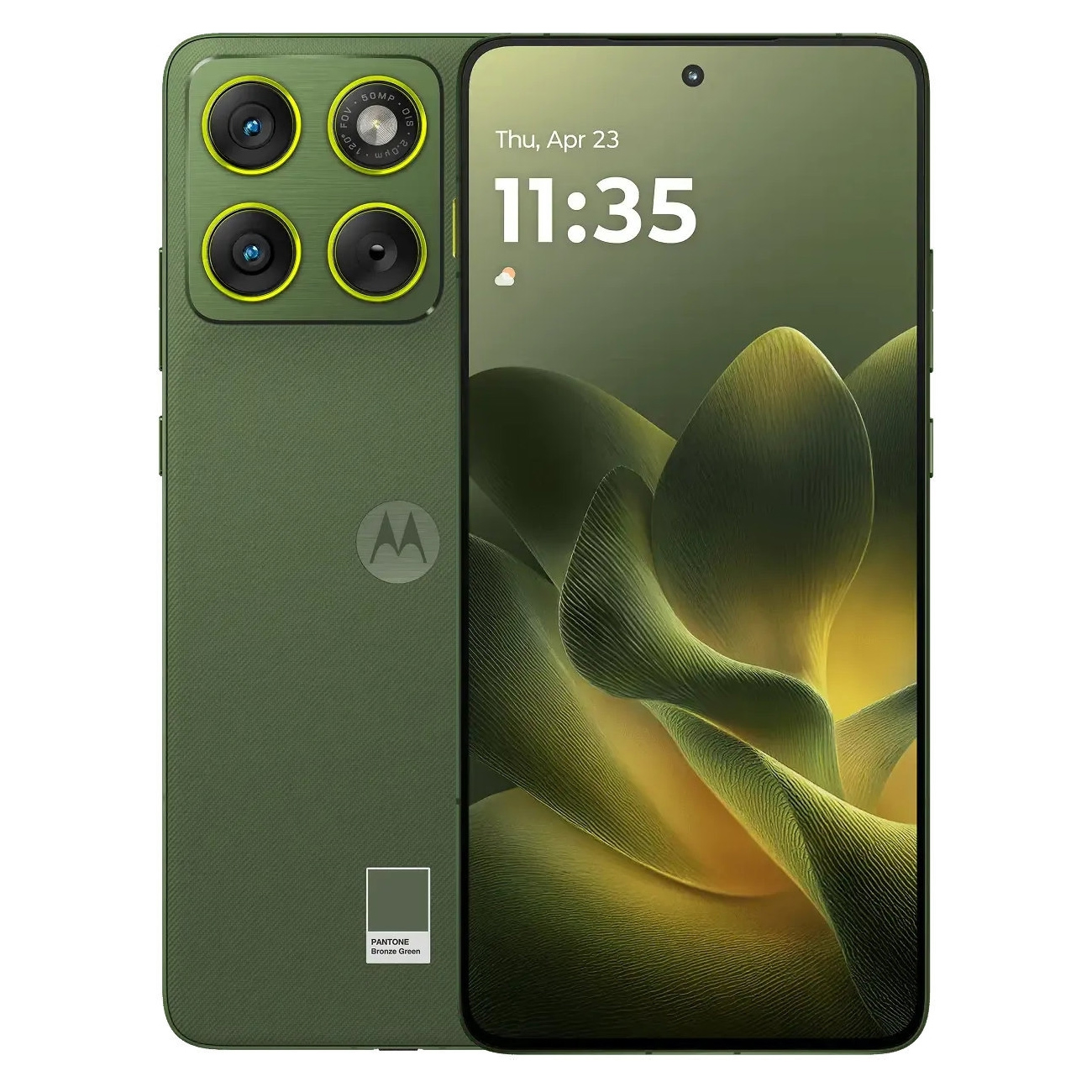 Смартфон Motorola Edge 70 12/512GB Bronze Green (PBA50046) (Global Version)