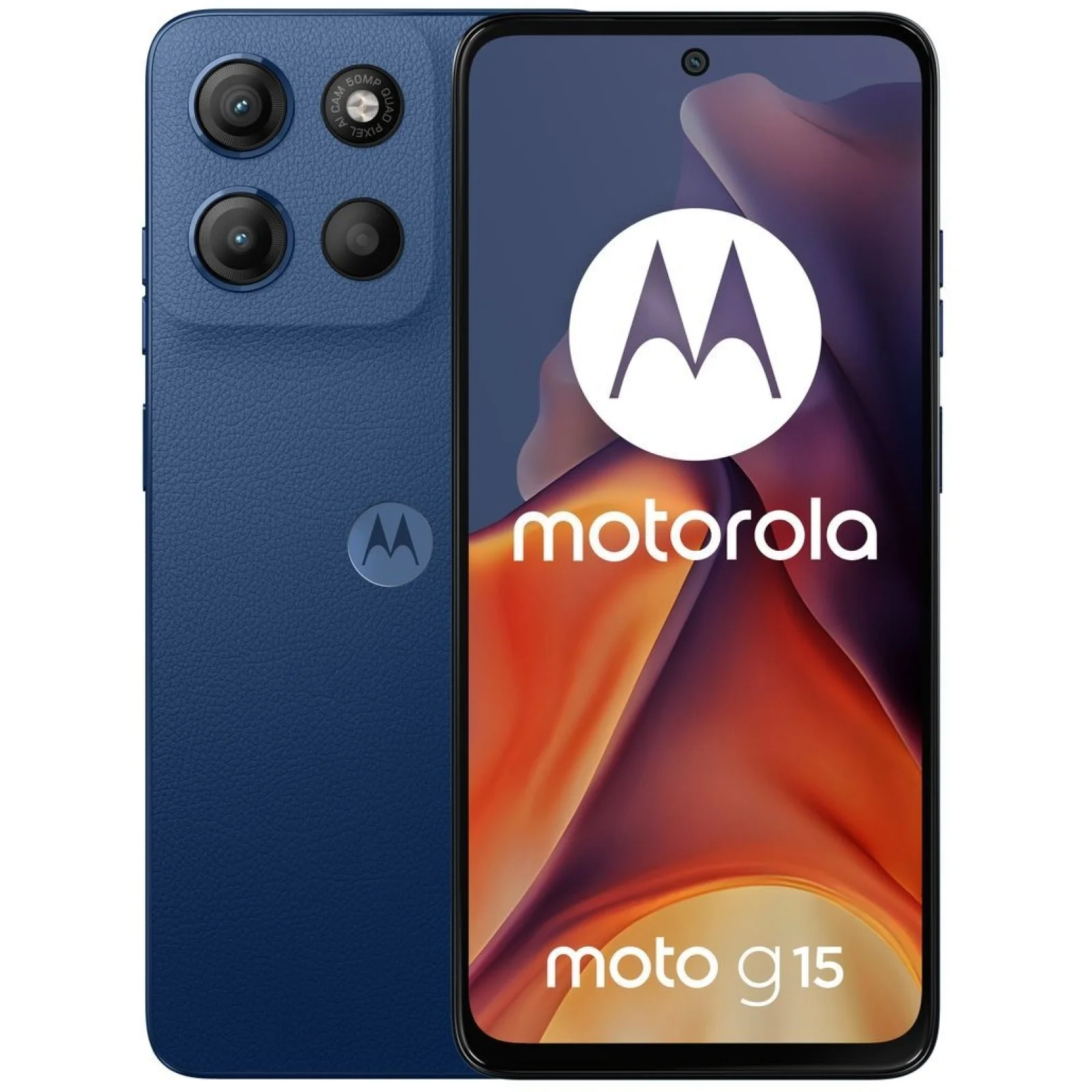 Смартфон Motorola Moto G15 8/256GB Sea Blue (PB6E0045) (Global Version)