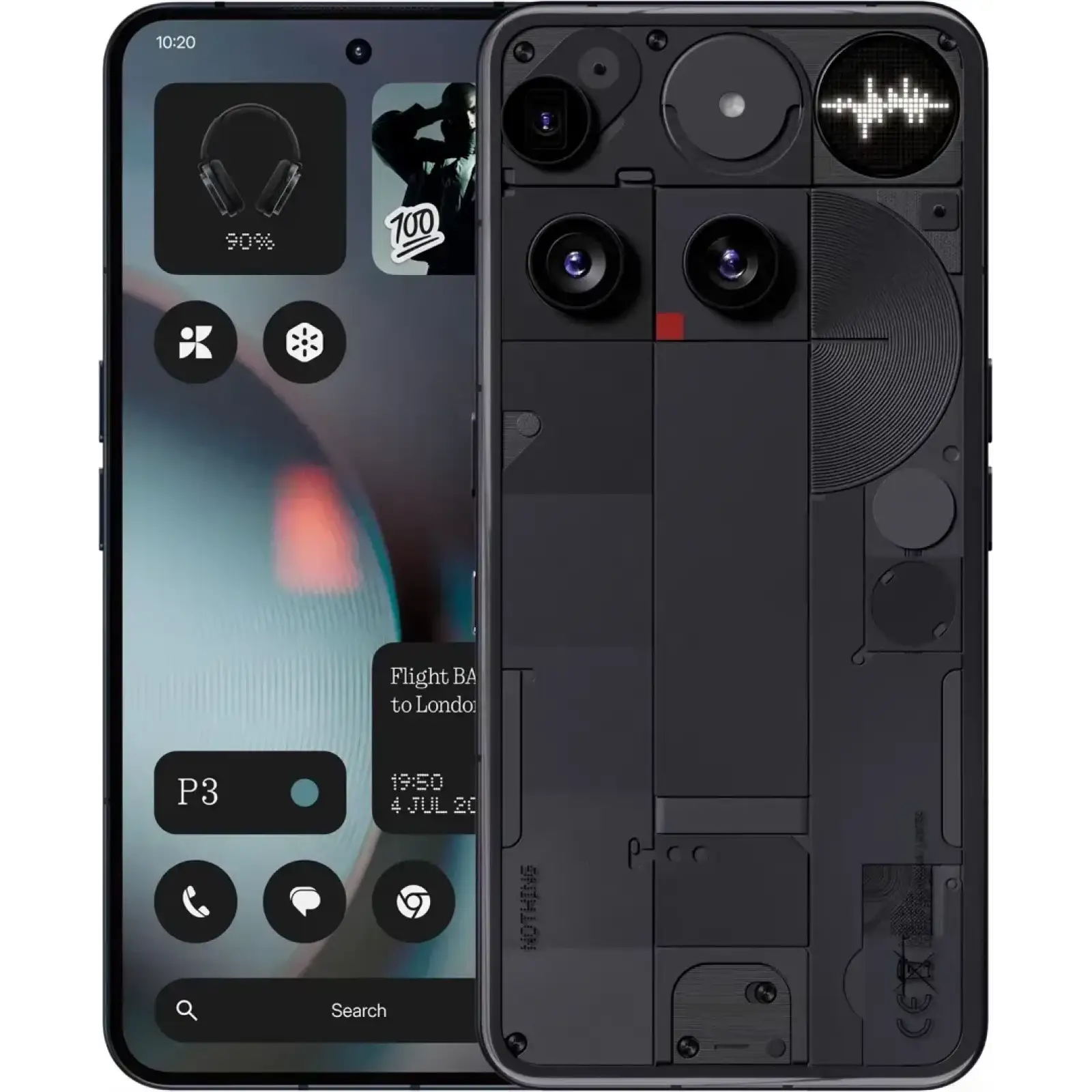 Смартфон Nothing Phone (3) 5G 16/512Gb Black (SU920024K) (UA)