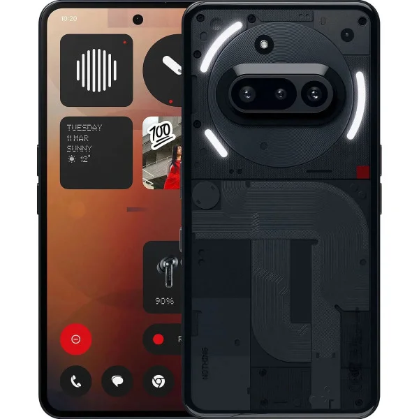 Смартфон Nothing Phone (3a) 12/256GB Black