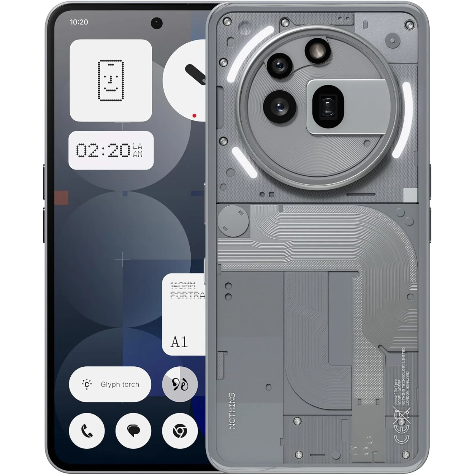 Смартфон Nothing Phone (3a) Pro 12/256Gb Grey (CN)