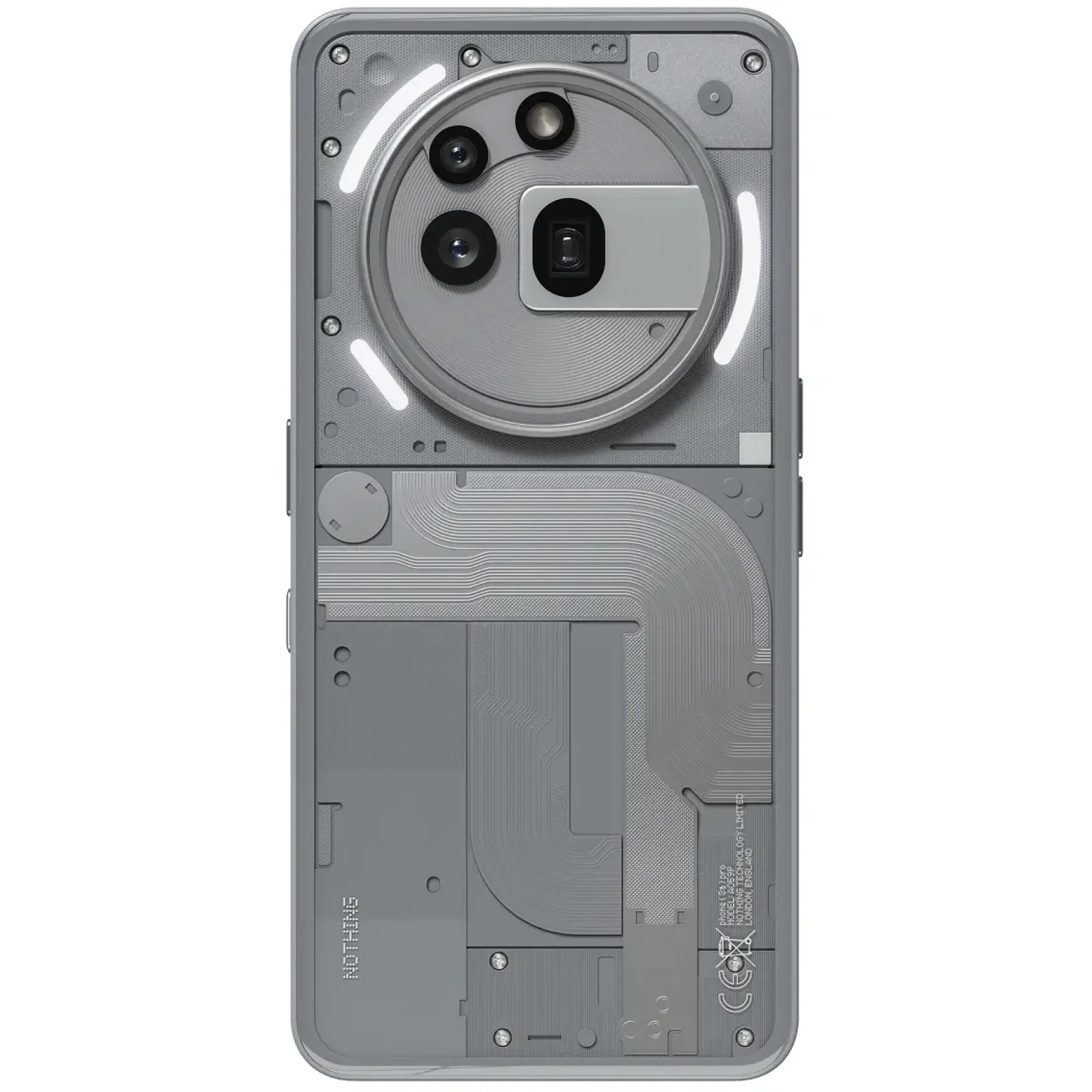 Смартфон Nothing Phone (3a) Pro 12/256Gb Grey (CN) - фото 3 Смартфон Nothing Phone (3a) Pro 12/256Gb Grey (CN) - фото 3